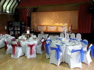 Laid out for a Wedding