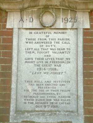 The Plaque