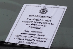 Police notice