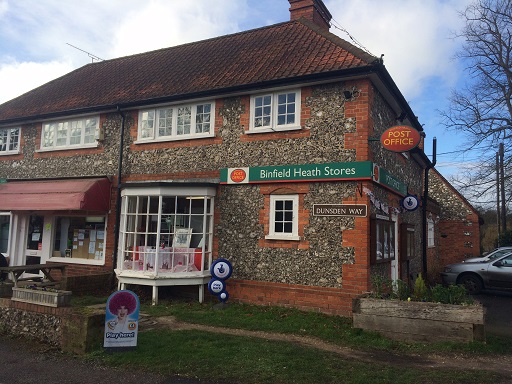 Binfield Heath shop