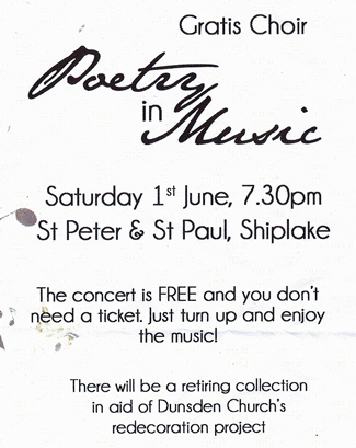 Poetry in Music June 2019 - Poster