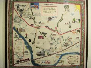 Article Graphic - Map of Shiplake parish