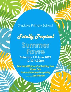 Article Graphic - Totally Tropical Summer Fayre